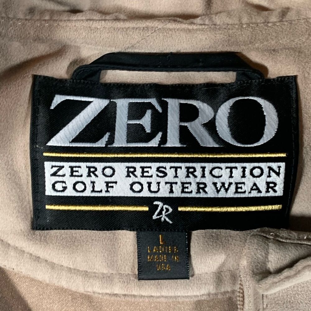 Zero Restriction Golf Outerwear Pullover Vest Bei… - image 5